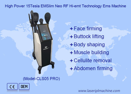 Guter Preis HIEMT 5Handle EmsFace Machine Dual System Body Firming Slimming Machine Online