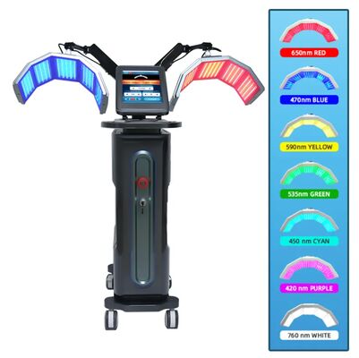 Guter Preis Doppelfotodynamische PDT-LED-Rotlichttherapie-Maschine zur Hautbleichung Online