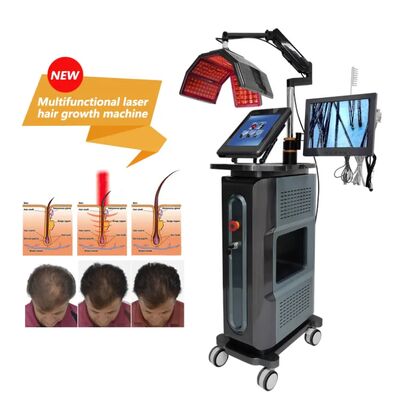 Guter Preis Diodenlaser Niedrigstufentherapie Haarwachstum Haarausfall Behandlung Wachstum 650nm Licht Wiederaufwuchsmaschine Online