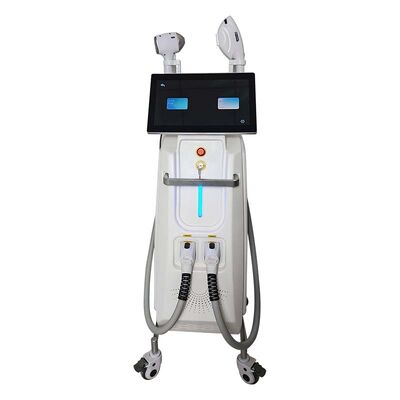 Guter Preis 2in1 Shr ipl Elight 808 Laser Handgriff Bildschirmverknüpfung Haare entfernen Maschine Online