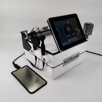 3 in 1 körperlicher Physiotherapie Tecar Rf-Stoßwellen-Therapie-Ausrüstung