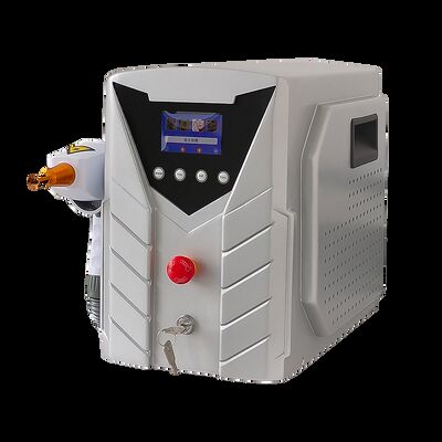 Guter Preis 1064nm 532nm Laser Tattoo Entfernung Maschine mit abnehmbarem Griff Online