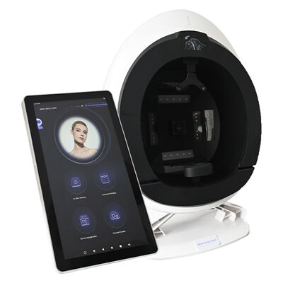 Tragbare 3D-Hautanalyse-Maschine Faltenpigment-Scanner für das Gesicht