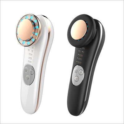 Guter Preis Multifunktionsfacelift-Massage-Werkzeug-Ultraschall-Gesicht Massager mit LED-Licht Online