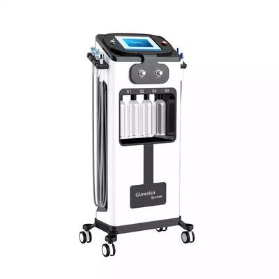 Guter Preis Stationärer Sauerstoff stellen Gesichts- weiß werdenes Rf-Vakuum hydro-Dermabrasion Reinigung für Badekurort gegenüber Online