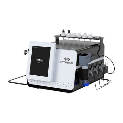 Guter Preis 4In1 Schmerzlinderung Postpartale Reparatur 448KHz CET RET Vakuum EMS Stoßwellentherapiegerät Online