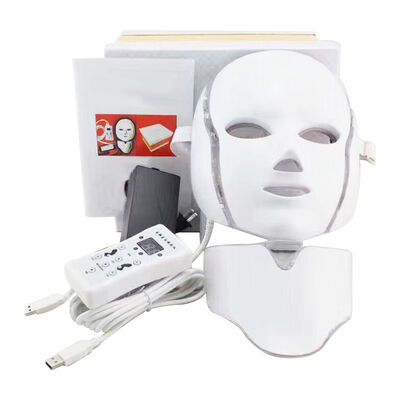 Guter Preis 7 Farbliche LED Pdt Gesichtsfaltenentfernung Lichttherapie Maske Zuhause Online