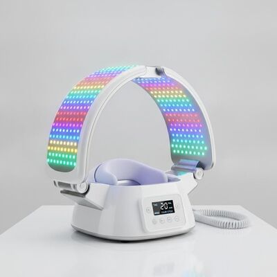 Guter Preis Anti-Aging Haarwachstum 273pcs 7 Farbe Doppel PDT LED Lichttherapie Maschine Online