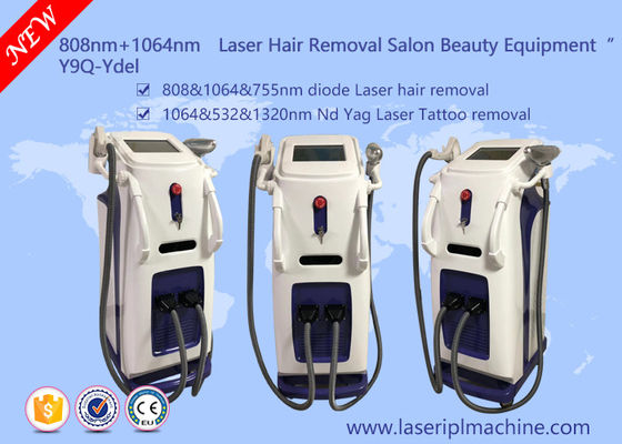 808nm Diode Laser Haarentfernung Maschine Q Switch Nd Yag Laser Tattoo Entfernung
