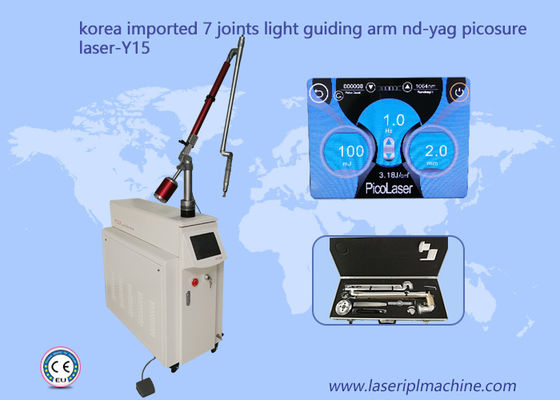 Guter Preis Picosecond Laser Tattoo Entfernung Maschine Licht Führungsarm 7 Gelenke 1064nm Online