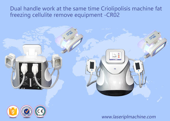 Guter Preis Griff verdoppeln fette einfrierende Cellulite-Gewichtsverlust-Maschinen CR02 110v/220v Online