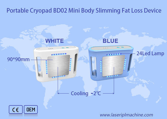 Guter Preis Körper, der Cryolipolysis abnimmt Maschine Cryopad-Maschine 98 * 98mm Behandlungs-Bereich formt Online