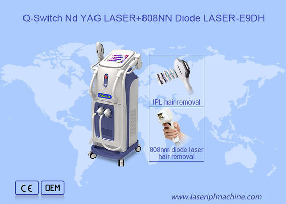 Guter Preis Multifunktionelle IPL 808nm Diodenlaser-Haarentfernung Schönheitsmaschine Online