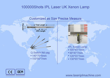 100000 Ersatzteil-Xenon-Taschenlampe Schuss-Haar-Abbau IPLs