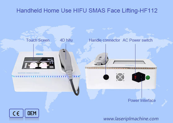 Guter Preis 3 Patronen-Gesichtsauftriebskörper, der HIFU-Schönheits-Maschine abnimmt Online
