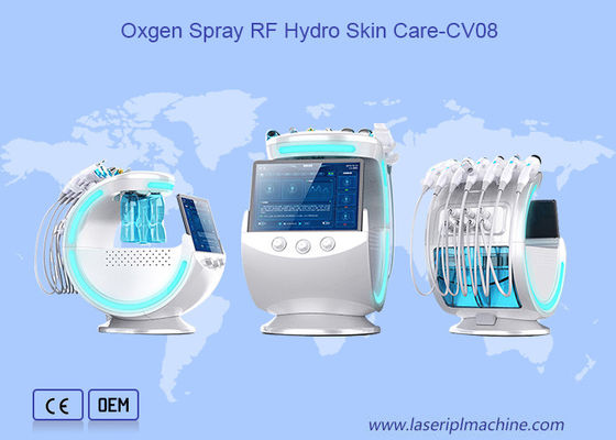 Sauerstoff sprüht Rfhydrohaut-Verjüngungs-Maschine für Hautpflege
