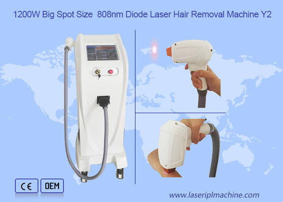 Guter Preis Klinik-Dioden-Laser-Haar-Abbau-Maschine 4HZ 808nm Online