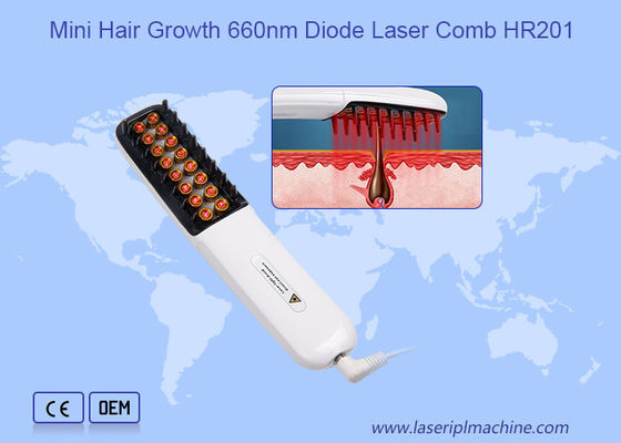 Guter Preis SGS genehmigte Antidioden-Laser-Kamm der Haarausfall-Behandlungs-660nm Online