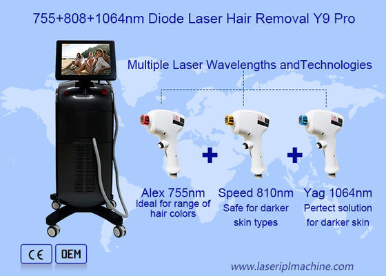 Dioden-Laser-Haar-Abbau-Maschine Mic-Kanal-4d 808nm
