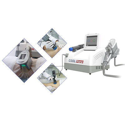 Guter Preis 2 Griff-Druckwelle Cryolipolysis-Hohlraumbildungs-Körper, der Maschine abnimmt Online