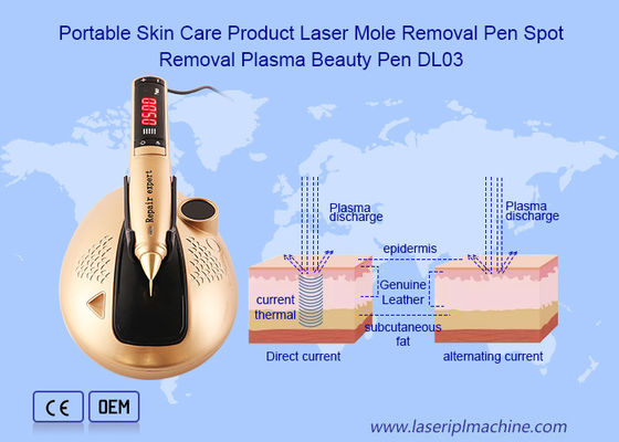 Guter Preis Tragbares Hautpflegeprodukt Laser-Mollentfernungsstift Fleckenentfernung Plasma-Schönheitsstift Online