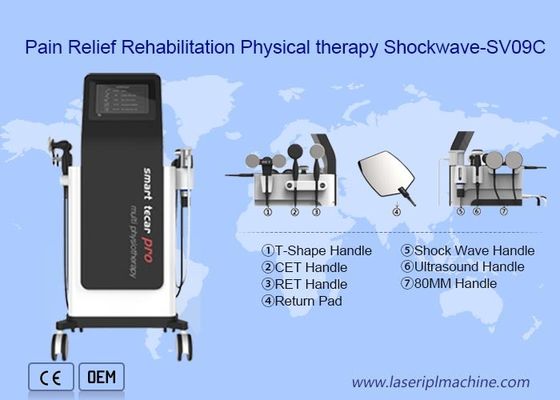 Guter Preis Diathermie-Stoßwellen-Physiotherapie-Maschine Eswt Rfs Tecar für Sport-Verletzung Online