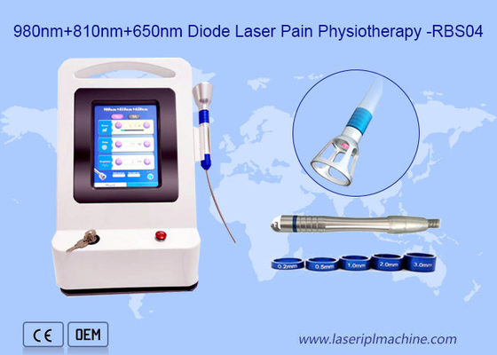 CER Dioden-Laser-Haar-Abbau-Maschinen-tragbarer Klinik-Gebrauchs-Spinnen-Ader-Abbau 980nm